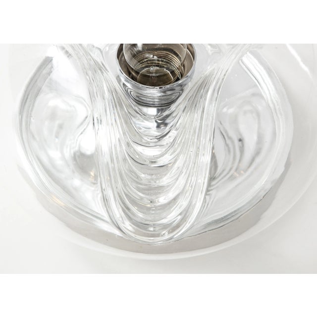 Peill & Putzler Wave Sconces or Flush Mounts - A Pair For Sale - Image 9 of 11
