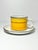Contemporary 1970s Midwinter (Stonehenge) “Sun” 4 Stoneware Tea Cups & Saucers For Sale - Image 3 of 6