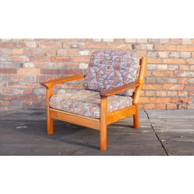 Vintage Danish Teak Lounge Chair, 1970s For Sale - Image 12 of 12