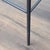 Metal Pottery Barn Maison Leather Bar Stool For Sale - Image 7 of 9