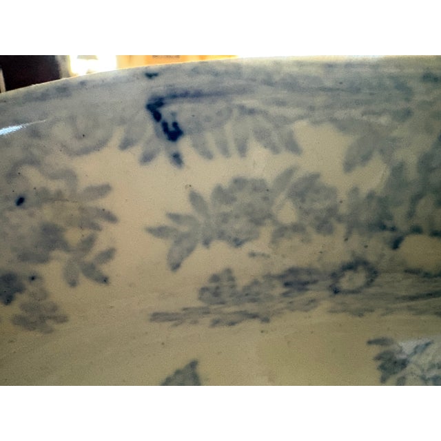 19th Century English Transferware Platter For Sale - Image 9 of 14