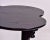 French Art Deco Black Scalloped Quatrefoil Top Side Table For Sale - Image 10 of 12