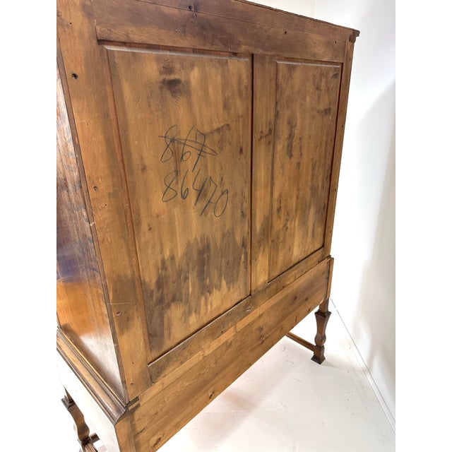 Swedish Art Deco Cabinet in Stained Birch, Axel Einar Hjorth Style, 1920s For Sale - Image 12 of 12