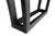 Dove Gray Modern Console Table With Limestone Top and Steel Base For Sale - Image 8 of 9