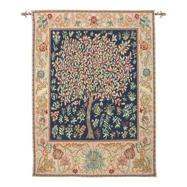 The Summer Tree Loom Woven Tapestry - Require Rod Size 2 For Sale