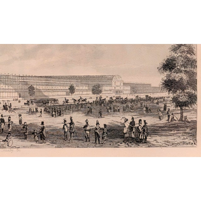 Mid 19th Century Crystal Palace Print For Sale - Image 5 of 7