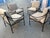 Kreiss Bermuda patio lounge chairs set of 4. The set has sunbrella fabric. The set is well made. The chairs have some wear...