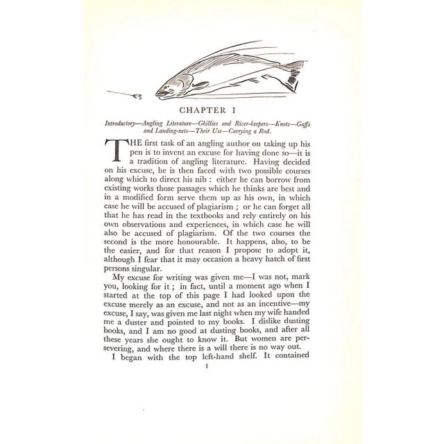 Paper "About Fishing" 1935 Hartman, Robert For Sale - Image 7 of 10