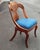 Mid 19th Century American Empire Boston Mahogany Girandole Chair, Circa 1860s For Sale - Image 5 of 12
