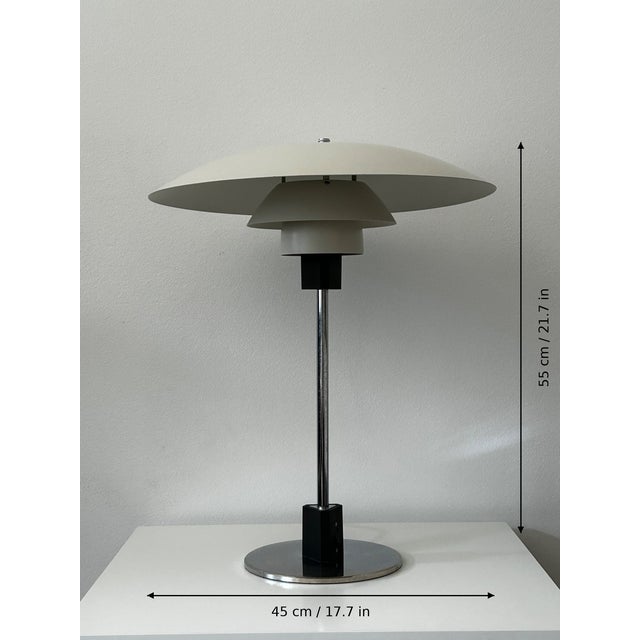 White PH 4/3 Table Lamp by Poul Henningsen for Louis Poulsen, 1960s For Sale - Image 8 of 14