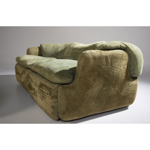 Confidential Sofa Set by Alberto Roselli for Saporiti Italia, 1970s, Set of 2 For Sale - Image 6 of 8