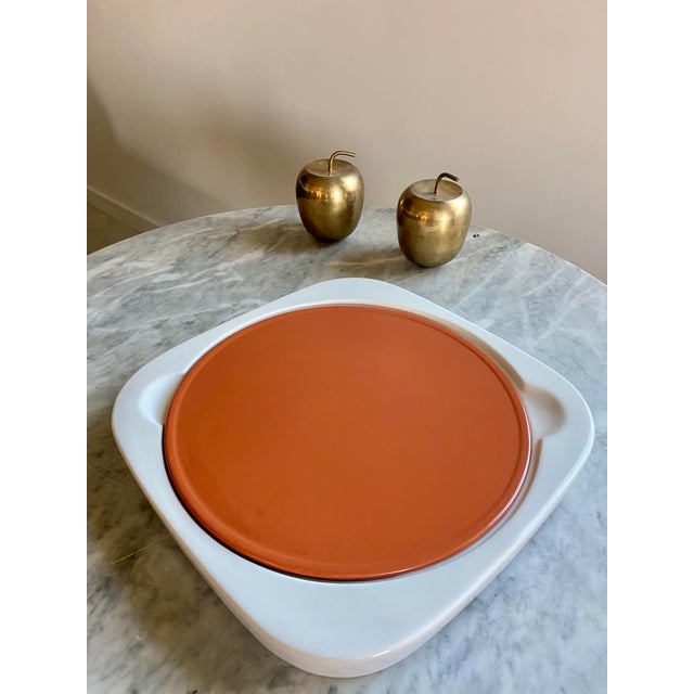 Ceramic Michael Graves Ceramic Chilled Food Serving Dish, Post-Modern Design For Sale - Image 7 of 18