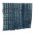 Vintage African Moss "Sahelian Oasis" Indigo Throw For Sale