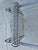 Vintage Russell Woodard Attributed Cantilever High Back Wrought Iron Briarwood Daisy Patio Chair For Sale - Image 11 of 17