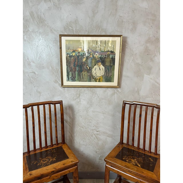 Black Decorative Frame from Raoul Dufy, 1960s For Sale - Image 8 of 9