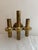 Brass Three-Light Wall Lamp by Gaetano Sciolari, 1970s, in Good conditions. Designed 1970 to 1979 I have official proof of...