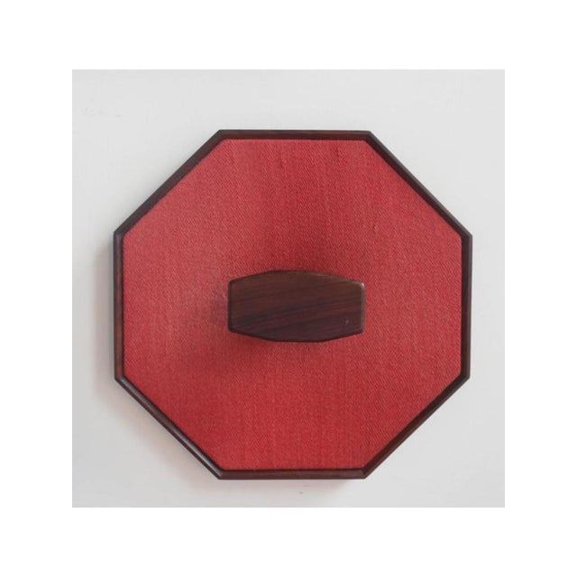 Octagonal Coat Racks, Italy, 1970s, Set of 3 For Sale - Image 6 of 9