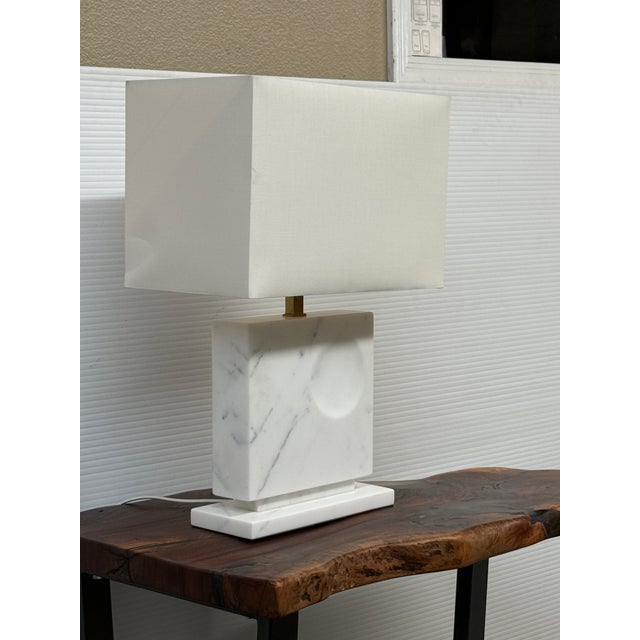 Design Plus Gallery presents the Blanc Sculpte Table Lamp by Michael Pagani + Laura Kirar for Baker Furniture. This is a...
