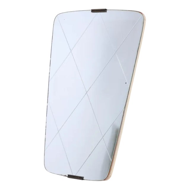 Mid-Century Wooden Wall Mirror, 1960s For Sale