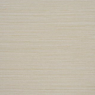 SAMPLE - Schumacher Abaca Fine Weave Vinyl Wallpaper In Limestone For Sale