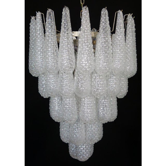 Murano Petal Chandeliers, 1970s, Set of 2 For Sale - Image 18 of 18