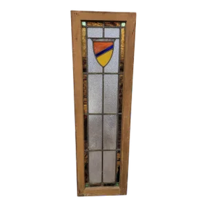 Antique Coat of Arms Stained Glass Window