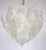 Mid-Century Modern Italian Murano Ice Glass Leaf Arischoken Pendant Lamp from Novaresi, 1970s For Sale - Image 3 of 13
