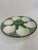 1930s 1930s French Longchamp Green and White Majolica Oyster Plate For Sale - Image 5 of 14