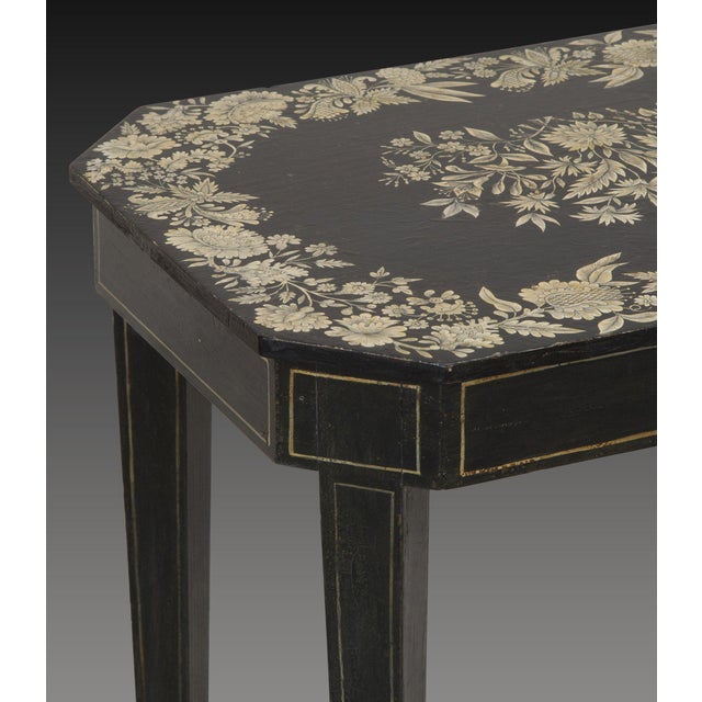 Wood Regency Penwork Occasional Tables, 1820, Set of 2 For Sale - Image 7 of 13