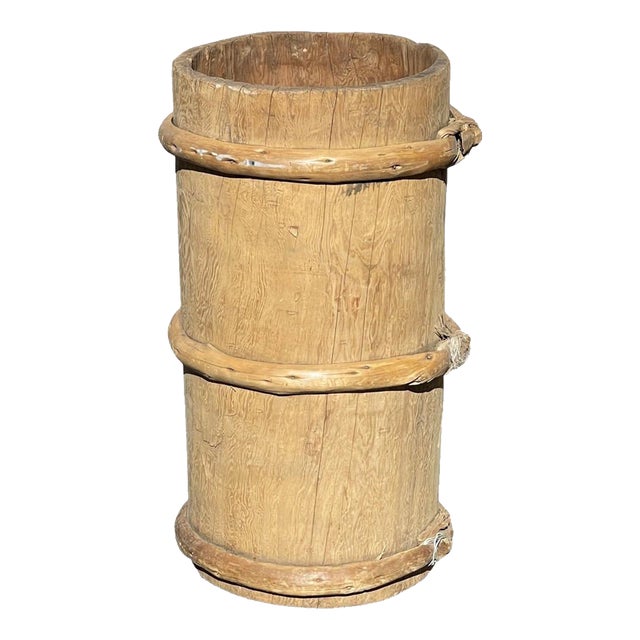 Vintage Wooden Planter For Sale