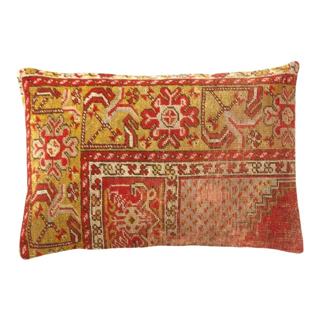 Pasargad DC Vintage Turkish Pasargad Hand Knotted Pillow For Sale