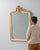 French Provincial 19th Century French Wood White Patinated Mirror For Sale - Image 3 of 18