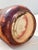 Red Enamelled Glass Biscuit Jar, 1900s For Sale - Image 8 of 9