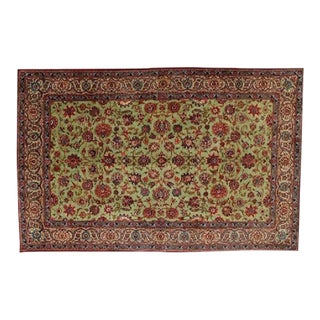 Persian Kork Kashan Rug - 7' X 10'10" For Sale