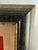 Glass Vintage Reproduction Framed Pates Baroni 1921 French/Italian Cappiello 54x41 In For Sale - Image 7 of 10