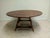 1980s Brazilian Hardwood lashed planks Dining Room Pedestal Table arts crafts mcm For Sale - Image 10 of 10
