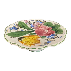 Italian Provençal Fruit Plate Stand