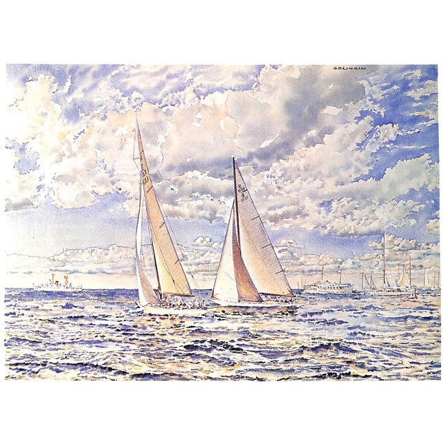 "The Twelve Meter Challenges for the America's Cup" 1977 Hoyt, Norris D. For Sale - Image 9 of 10