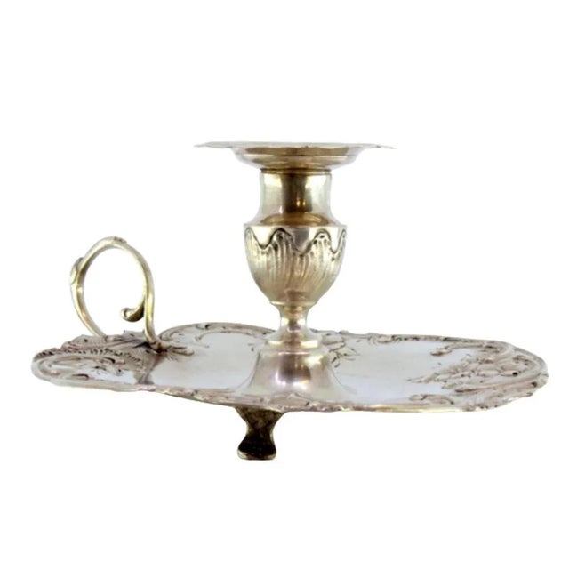 Silver Paddle with Floral Motifs For Sale - Image 6 of 6