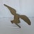 Mid 20th Century Americana Cast Brass Eagle Perched on Branch Sculpture For Sale - Image 10 of 10