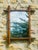 Mid-Century Modern French Faux Bamboo and Turned Wood Mirror, 1900s For Sale - Image 3 of 18