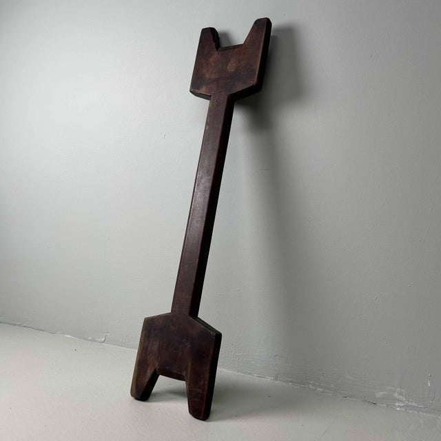 Japanese Decorative Wooden Tool, 1890s For Sale - Image 11 of 11