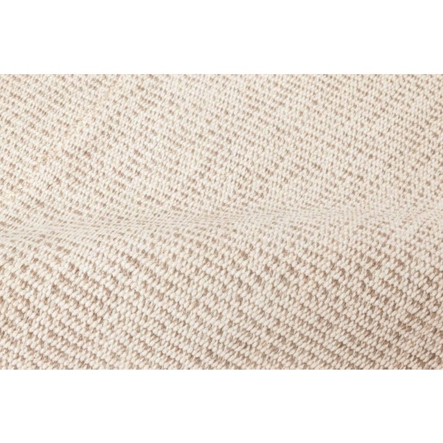 Early 21st Century Contemporary Sandy Beige Flat-Woven Wool Kilim Rug by Doris Leslie Blau For Sale - Image 5 of 7