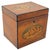 Georgian Satinwood Tea Caddy Butterfly Inlay, 1790 For Sale - Image 10 of 13