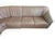 Animal Skin 1990s Postmodern Soft Mauve Pink Leather Center Sectional Sofa Styled After Salotti for Natuzzi Wilma Sofa - 4 Piece For Sale - Image 7 of 12