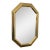Mastercraft Vintage Beveled Brass Octagonal Mirror For Sale - Image 4 of 5