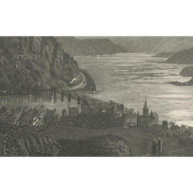Harper's Ferry by Moonlight, 1800s, Paper For Sale - Image 5 of 9