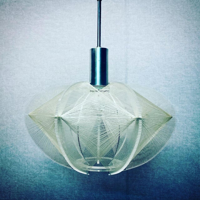 Space Age Hanging Lamp by Paul Secon for Sompex, 1970s For Sale - Image 15 of 15