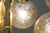 Vintage Golden Ceiling Light with 6 Spheres, 1960s For Sale - Image 9 of 10
