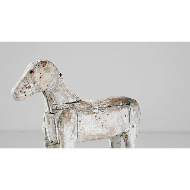 Wood 1900s Scandinavian Wooden Horse by Hans Christian Andersen For Sale - Image 7 of 11